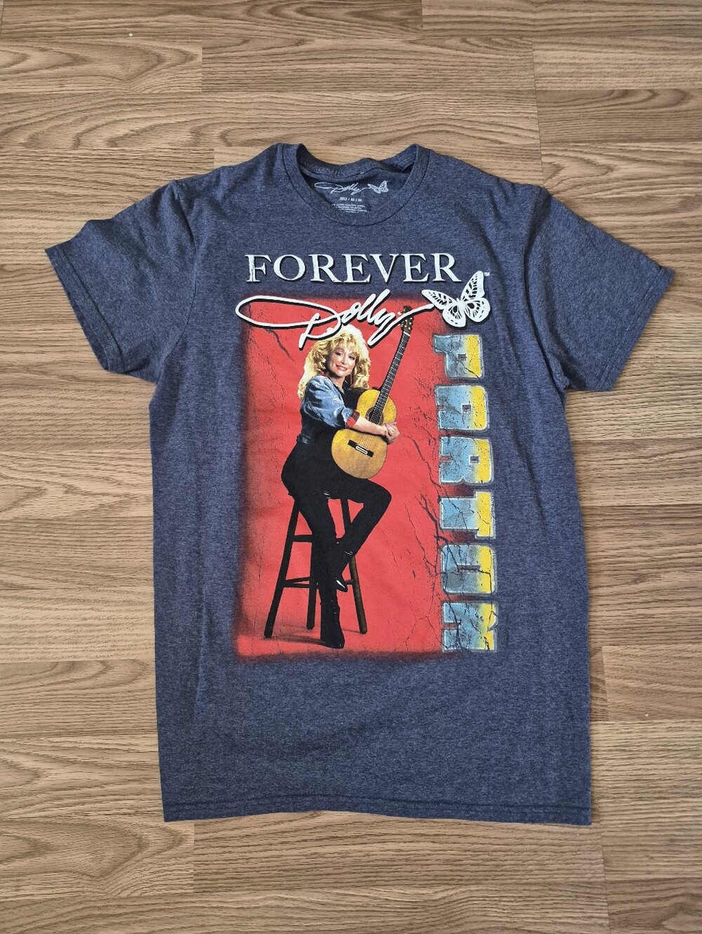 Forever Dolly Parton Women's Purple Cotton Blend T-Shirt